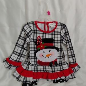 NWT Plaid Snowlady Outfit